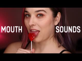 asmr kitten intense mouth sounds with a lollipop